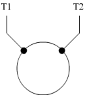 Single phase  A C motor